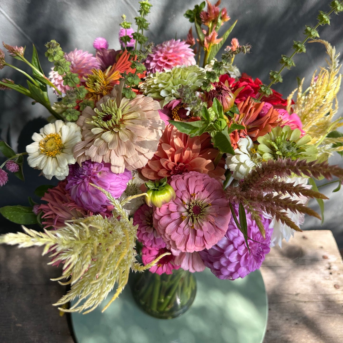 Fresh-Cut Floral Bouquet - Large Vase Arrangement