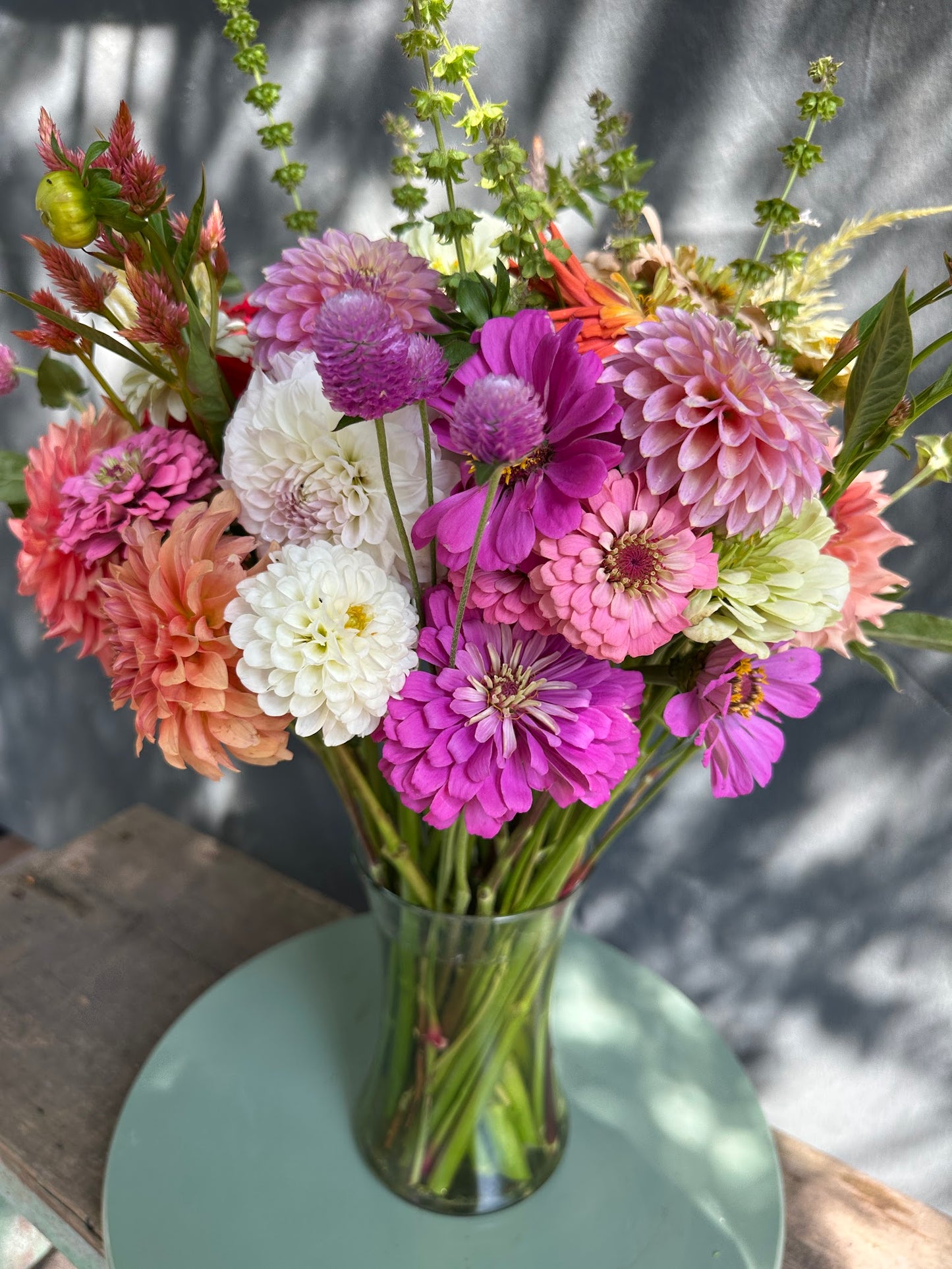 Fresh-Cut Floral Bouquet - Large Vase Arrangement